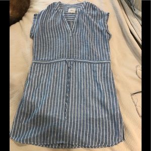 Rails beachy drop waist dress with tie waist